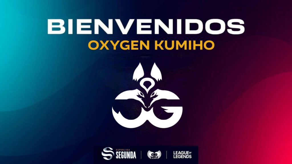  Oxygen Gaming junto a Kumiho Esports estarán en la segunda división de competición de League of Legends en España, Superliga Segunda El Corte Inglés. 